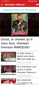 Ministère efficace _-(Pasteur Evenson MARCELUS) 1.0 APK + Mod (Unlimited money) إلى عن على ذكري المظهر