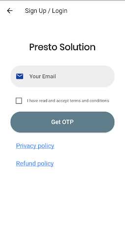 Presto Solution Screen 3
