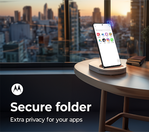 Screenshot of Secure folder