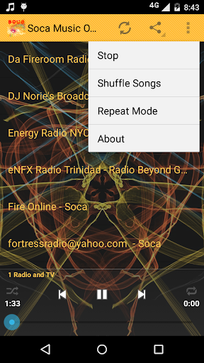 Soca Music ONLINE Screen 3