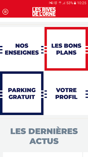 Android application Rives de l'Orne screenshort
