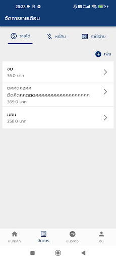 ภาพรวมหนี้ Screen 3