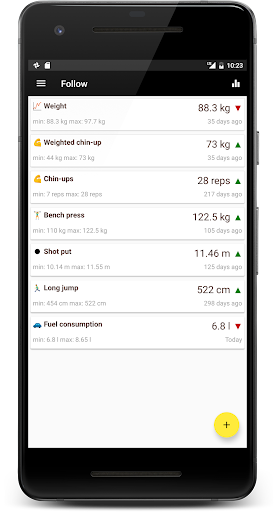 Android application Follow - Track Anything screenshort