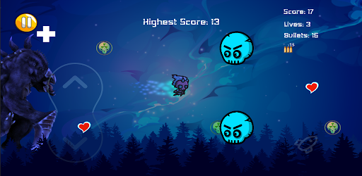 Android application Uncatchable Runners screenshort