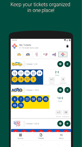 Greek Lottery Games & Results! Screen 3