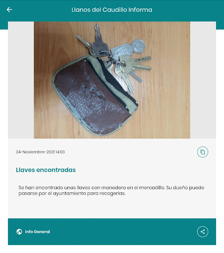 Llanos del Caudillo Informa Screen 3