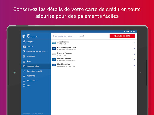 SFR Cybersécurité - Password