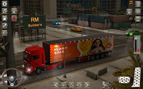 euro city truck driving games