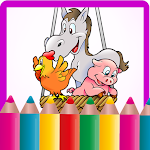 Cover Image of Tải xuống Farm Animal Coloring Games  APK