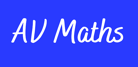 AV Maths - The Learning App