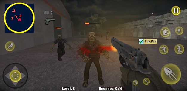 Zombie Survival 3D Gun Shooter MOD APK (GOD MODE) 8