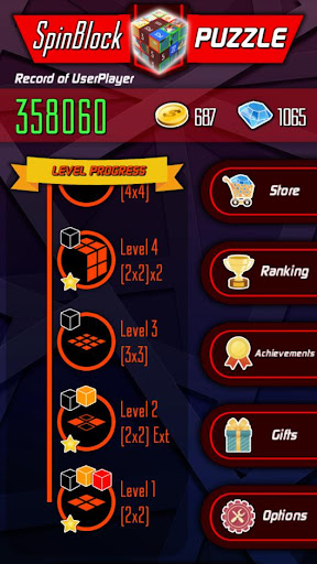 Android application SpinBlock Puzzle screenshort
