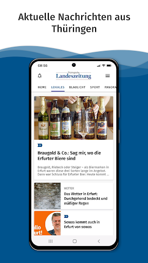 Android application TLZ News screenshort