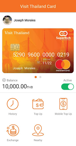 Android application SuperRich M screenshort