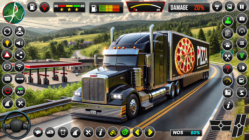 #3. Truck Games - Truck Simulator (Android) By: Next Hope