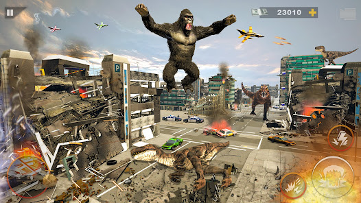 Monster Dinosaur Rampage Game apkpoly screenshots 21