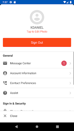 Android application River Valley CU Biz screenshort
