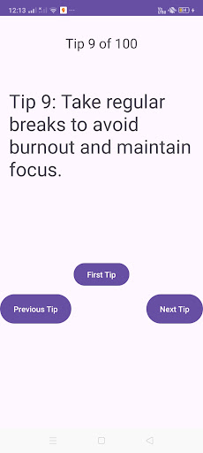 Android application TNPSC Prep Tips 100 screenshort