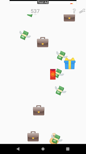 Pickup Money Game Screen 2
