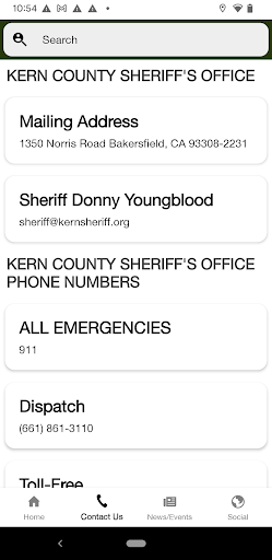 Kern County Sheriff’s Office Screen 2