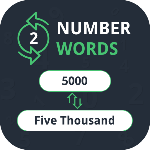 Numbers to Words Convertor App logo