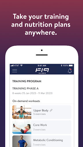 Screenshot of Fitness 19 Illinois