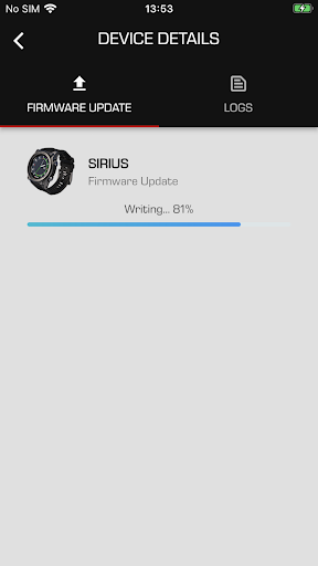 OTA Programmer Screen 3