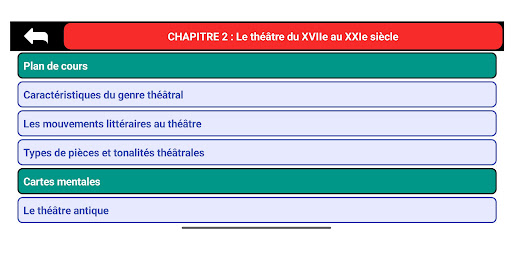 Révision Français 2nd Screen 2
