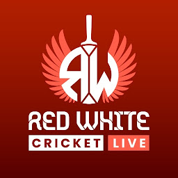图标图片“Red White Cricket Live Line”