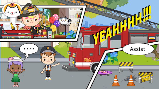تحميل تطبيق Miga Town: My Fire Station‏ 2