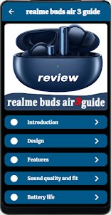 realme buds air 3 guide