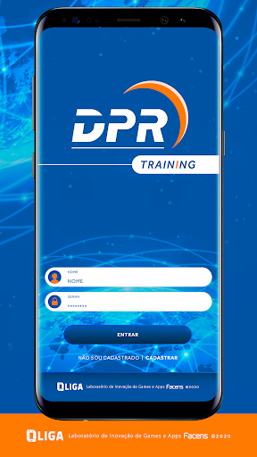 Android application DPR Training screenshort