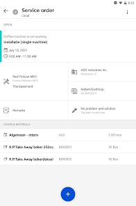 Captura de Pantalla 11 Exact Field Service H android