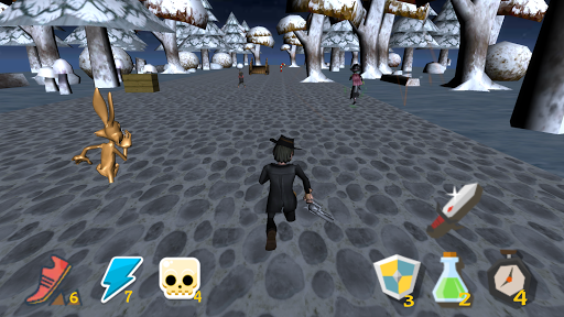 Android application Assassins vs Witches (Run) screenshort