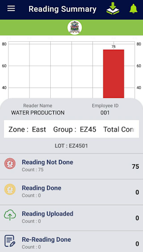Water Meter Reading - Coimbato Screen 2
