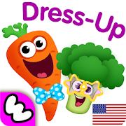 Funny Food DRESS UP games for toddlers and kids!?