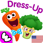 Funny Food DRESS UP games for toddlers and kids!? Apk