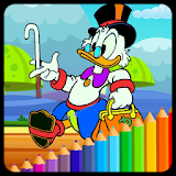 Coloring Duck-Tales Cartoon icon