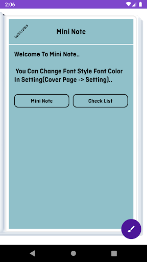 Mini Note(Notes & CheckList) Screen 2