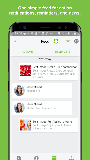 Android application Thrive Life App screenshort