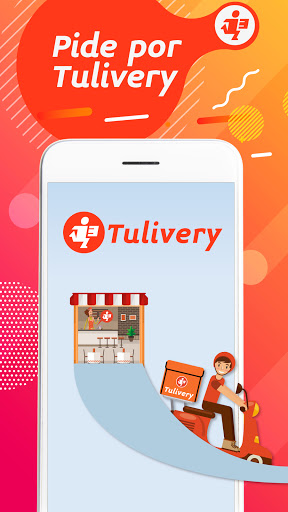 Android application Tulivery screenshort