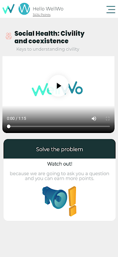 WellWo - Healthy Platform Screen 2