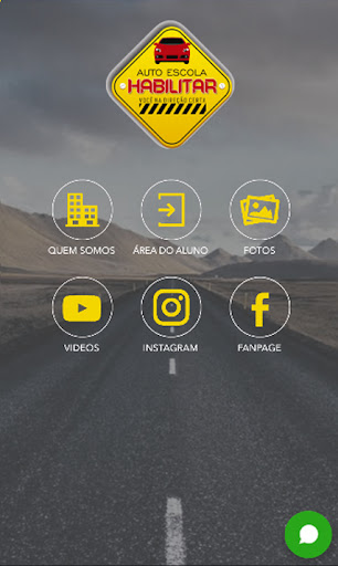 Android application Autoescola Habilitar screenshort