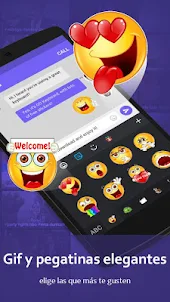 Teclado GO - Free emoticons, Emoji keyboard