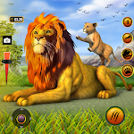 Cover Image of Unduh Lion Games 3D: Jungle King Sim  APK