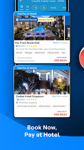 Screenshot of Traveloka: Book Hotel & Flight