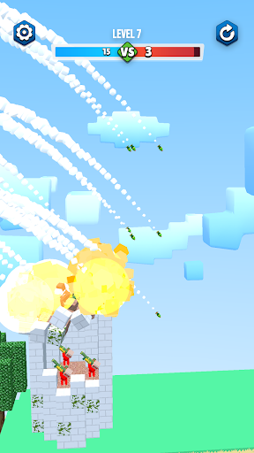 Android application Fighting guns screenshort