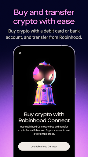Screenshot of Robinhood Wallet: Swap Crypto