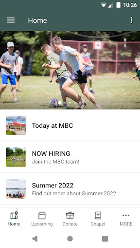 Android application Muskoka Bible Centre (MBC) screenshort