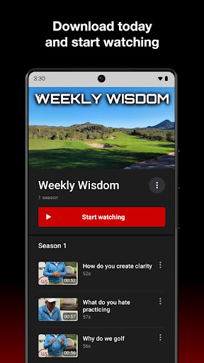 VLS Golf Academy Screen 3